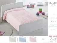 Κουβέρτα bebe 80x110 και 110x140 ακρυλική Ισπανίας 6656